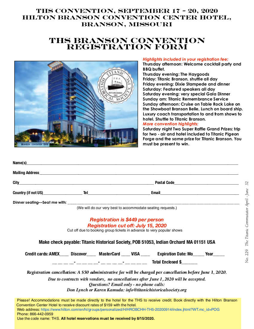 Protected: Commutator 229 THS 2020 Convention Registration