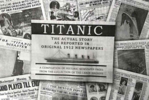 Super Collection of Reproduction Titanic Newspapers