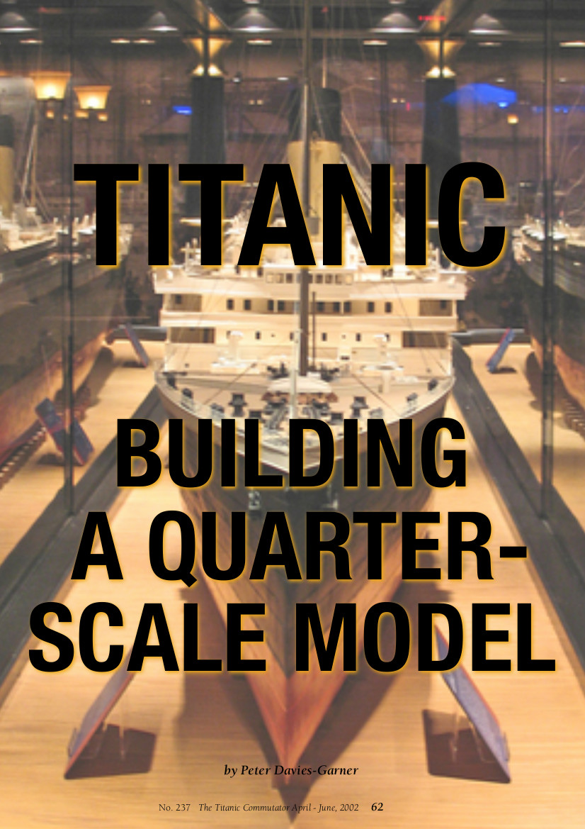 Protected: Commutator 237 Titanic: Building a Quarter Scale Model