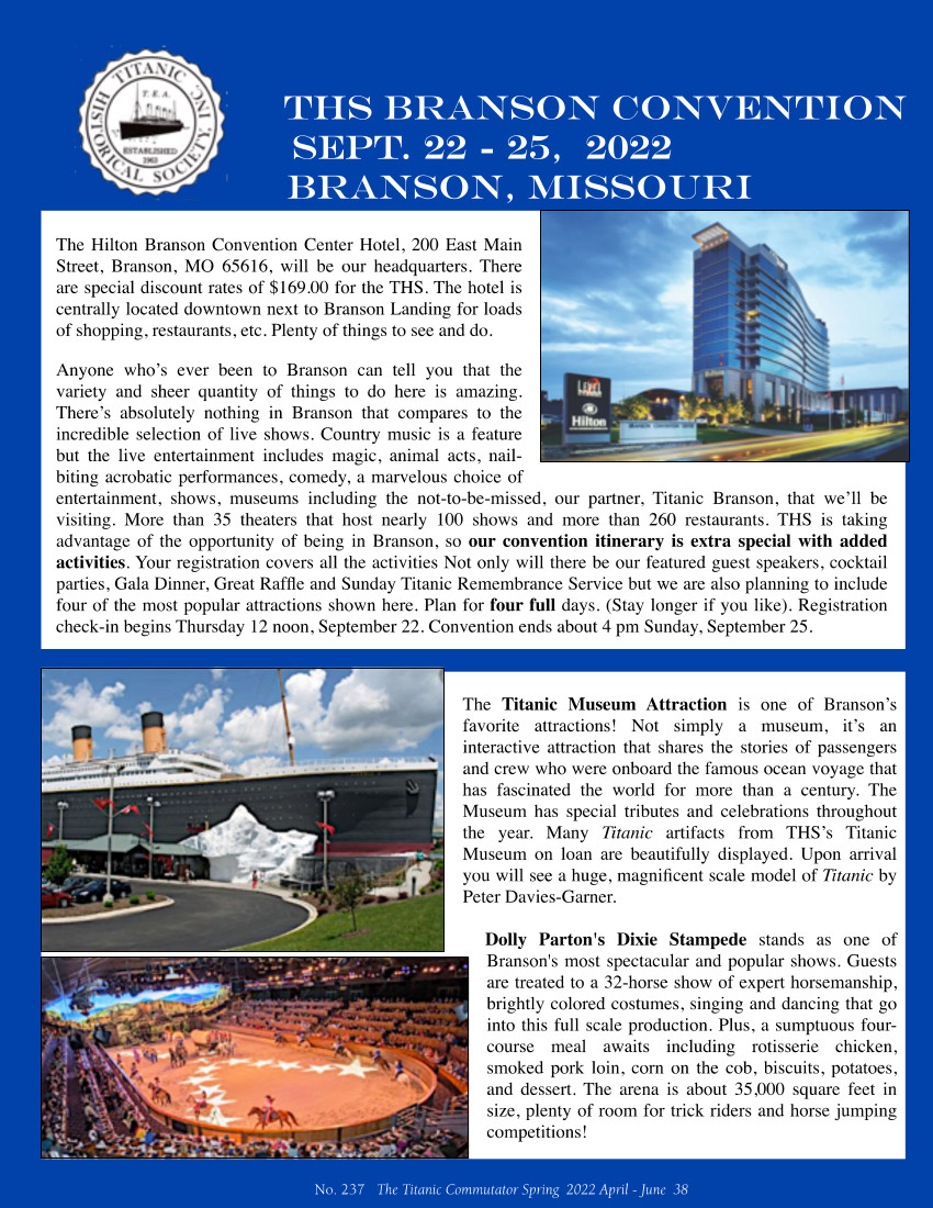 Protected: Commutator 237 THS Convention Itinerary