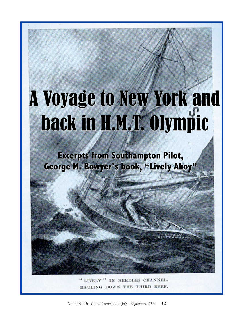 Protected: Commutator 238 A Voyage to New York and Back in H.M.T Britannic