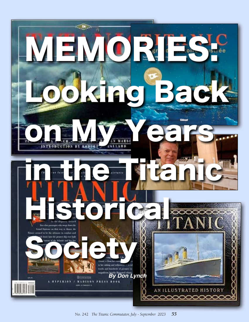 Protected: Commutator 242 MEMORIES Looking Back on My Years in the Titanic Historical Society