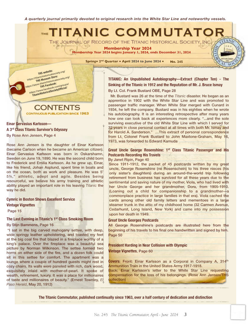 Protected: Commutator 245 Table of Contents