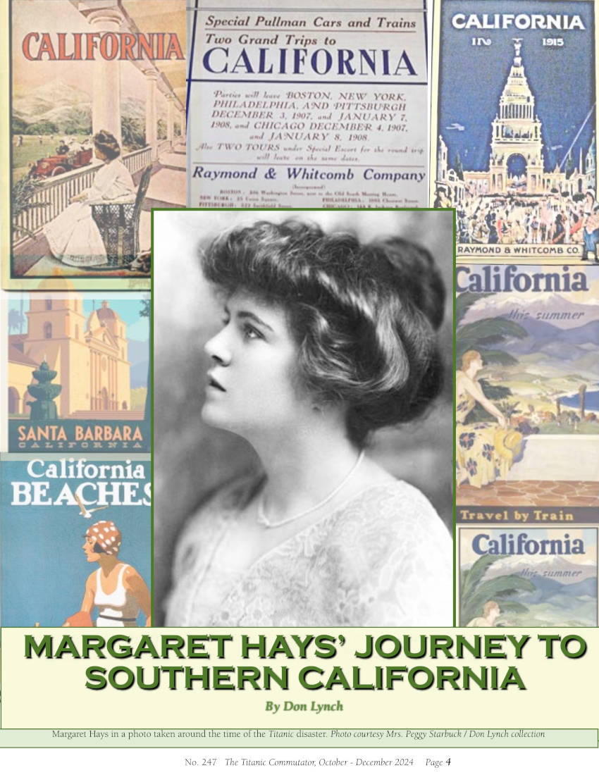Protected: Commutator 247 Margaret Hays Journey to Southern California