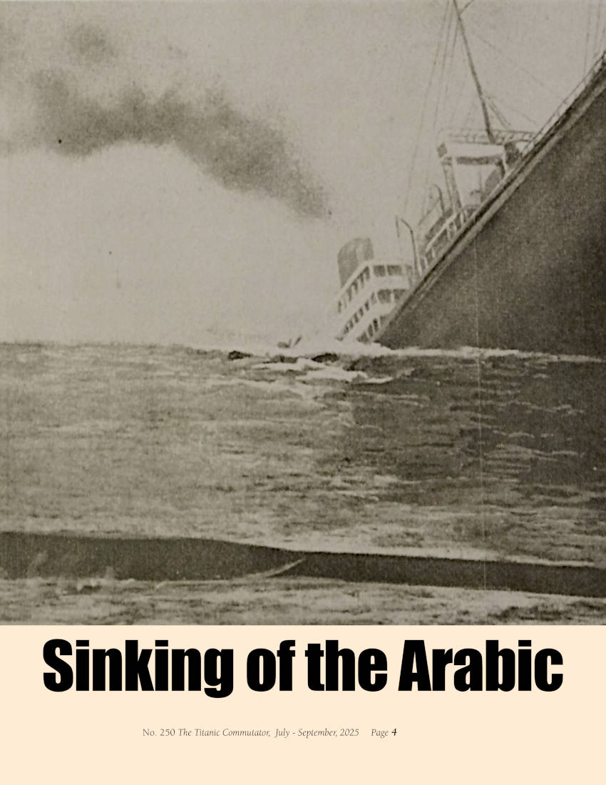 Protected: Commutator 250 Sinking of the Arabic