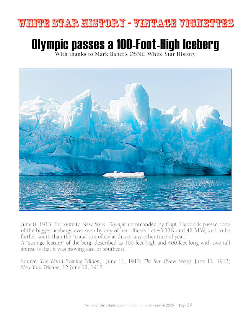 Protected: Commutator 252 Olympic Passes A 100 Foot High Iceberg Vintage Vignettes