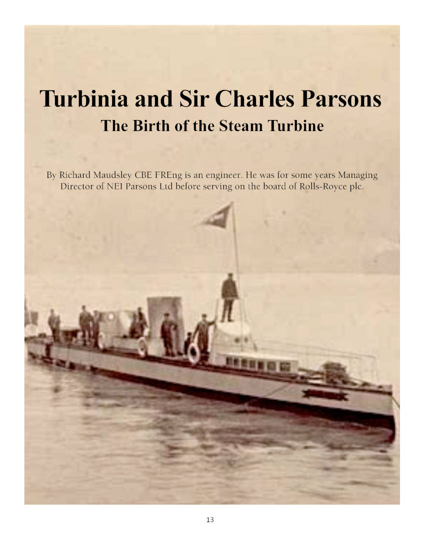Protected: Commutator 254 Charles Parsons and the Birth of the Steam Turbine by Richard Maudsley