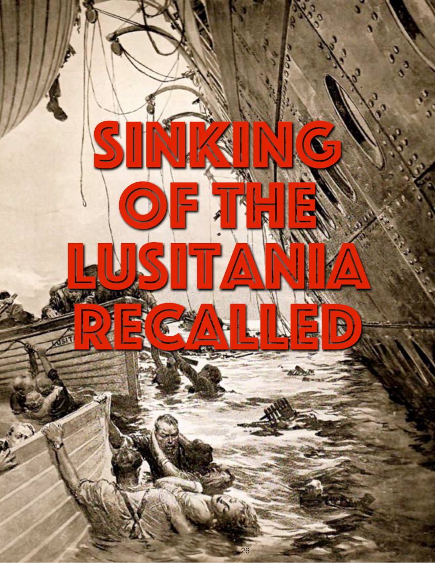 Protected: Commutator 254 Sinking of the Lusitania Compiled from Various Newspapers